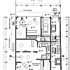 Plan du niveau bas des magasins (variante 2)