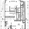 Plan du niveau haut des magasins (variante 2)