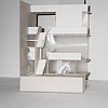 Maquette d'une tranche de la maison Planeix