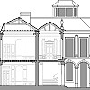 Détails des dessins, coupe