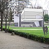 Vue du théâtre depuis le jardin