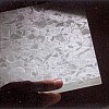 Traitement du verre, texture et opacité