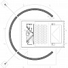 Plan niveau R+1 (salle de spectacle)